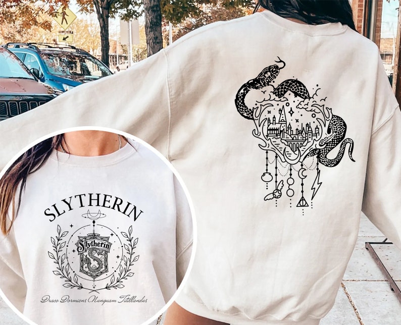 Wizard School Slytherin Sweatshirt
