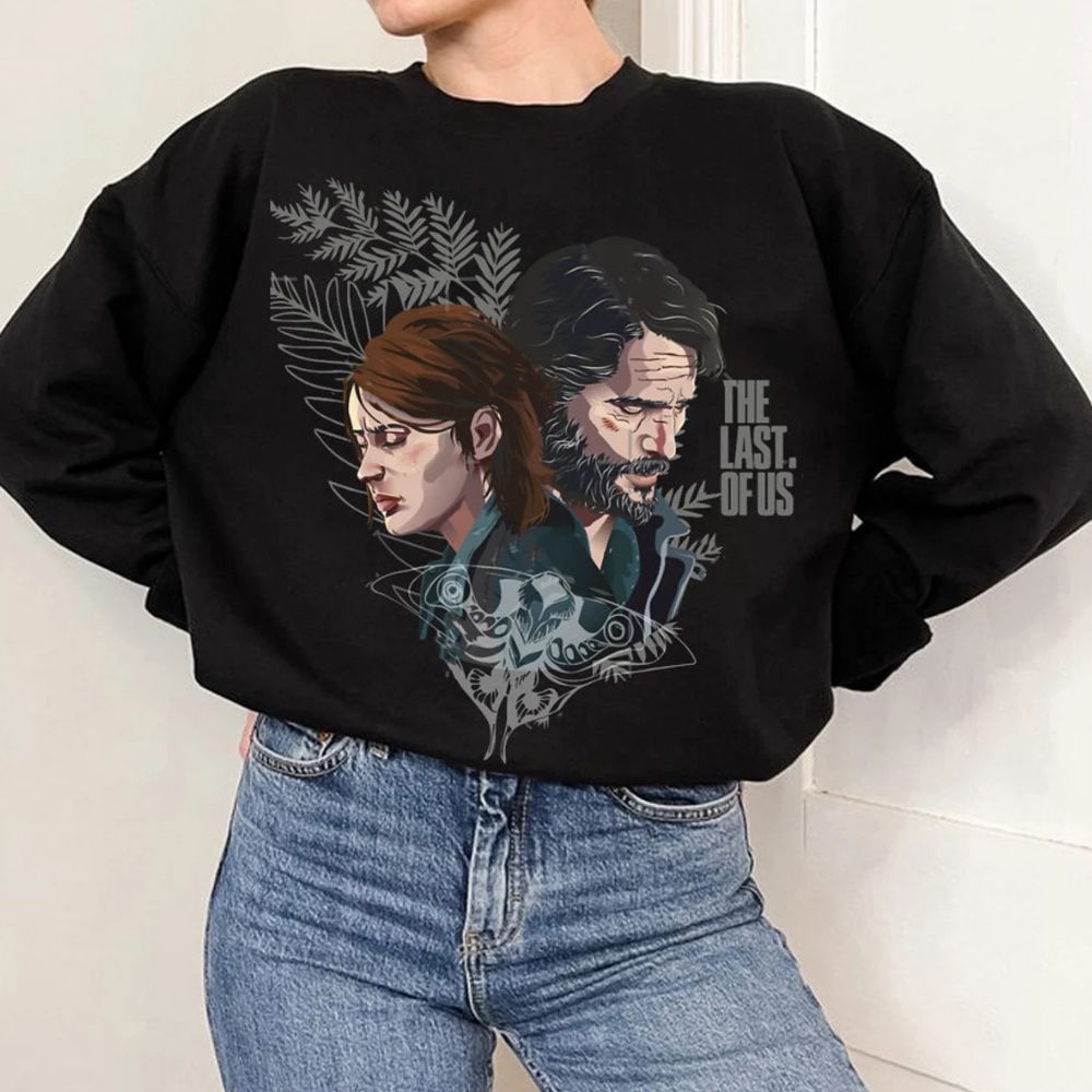 The Last of Us Joel and Ellie Family Classic Sweatshirt