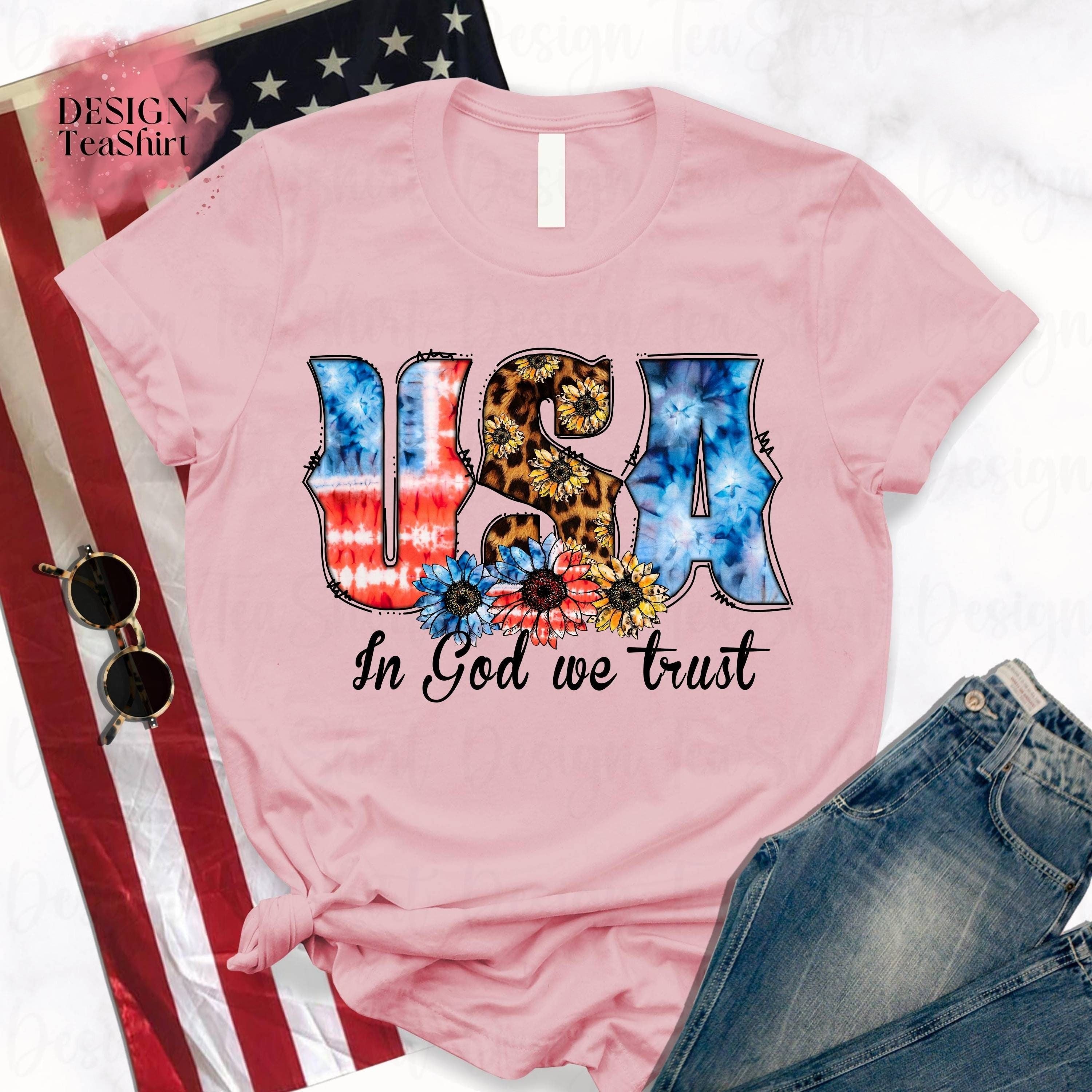 Independence Day In God We Trust T-shirt