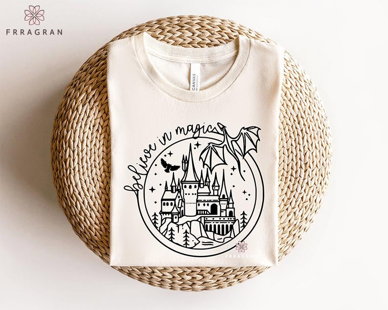 Believe In Magic Magic School T-shirt