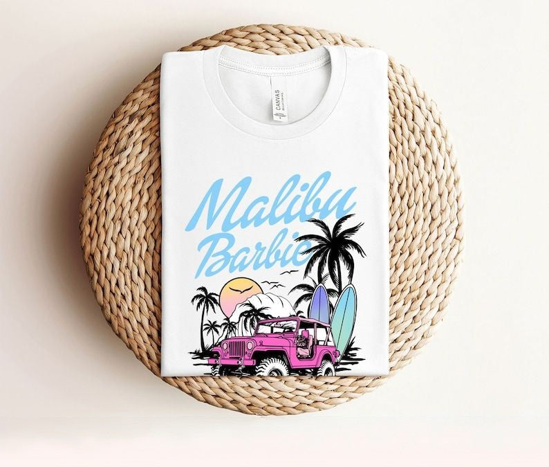 Malibu Barbie Let's Go Party T-shirt