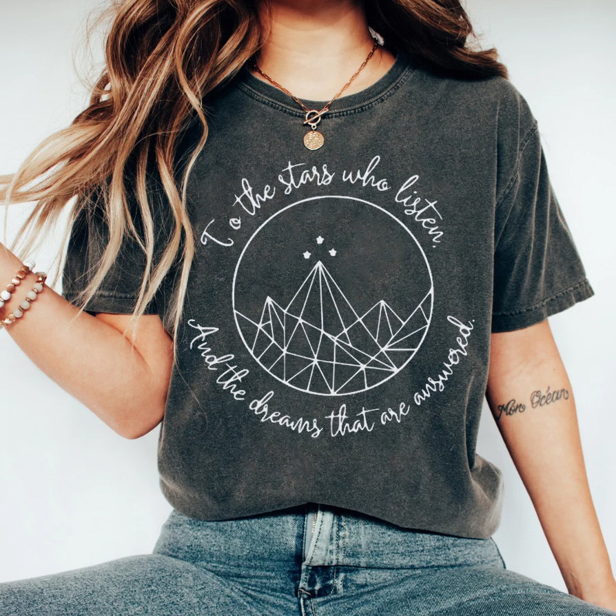 Vintage Style Letter Print Casual T-shirt