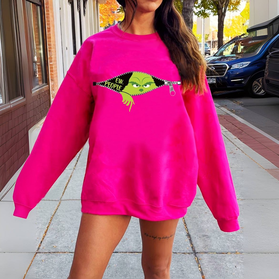 Christmas Funny Print Sweatshirt