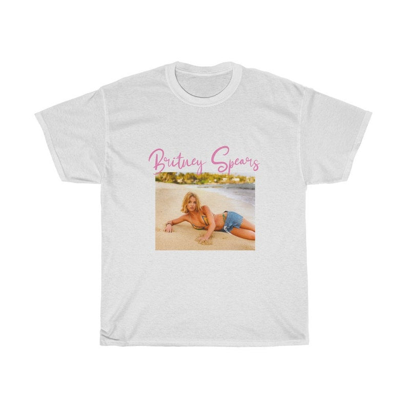 Britney Spears Casual Print T-shirt