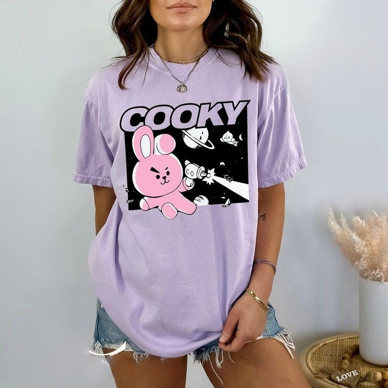 BT21 Cooky BTS Jung-kook T-shirt