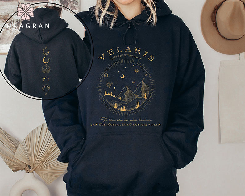Velaris City Of Starlight Trendy Hoodie