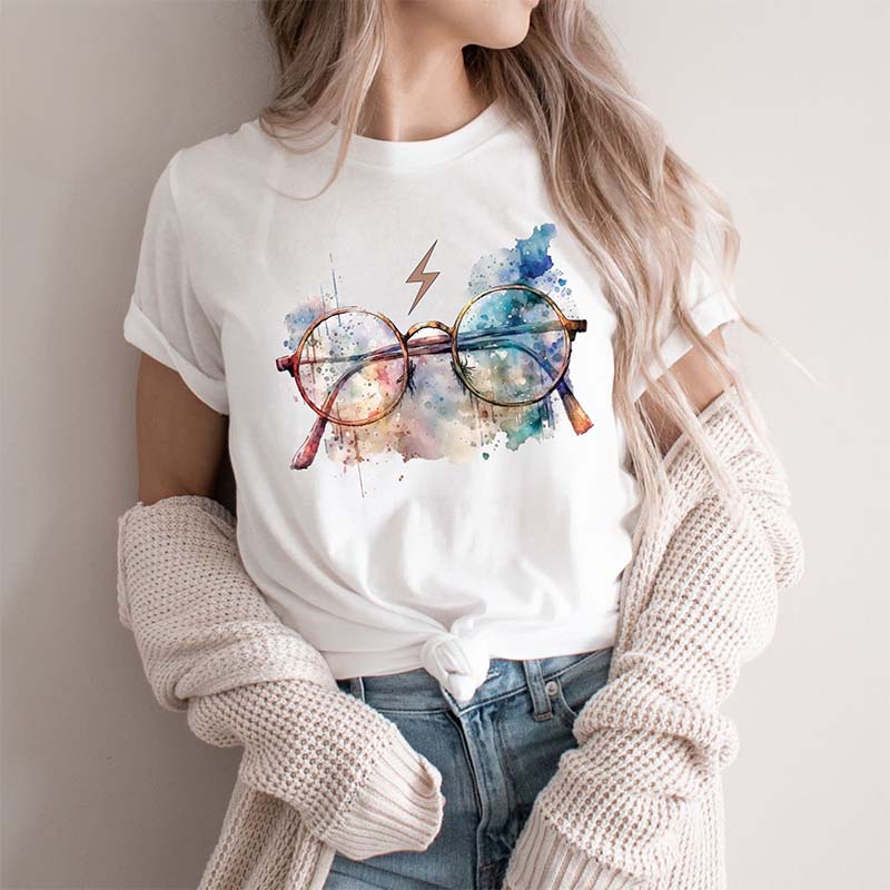 Wizard HP Glasses Magic T-shirt