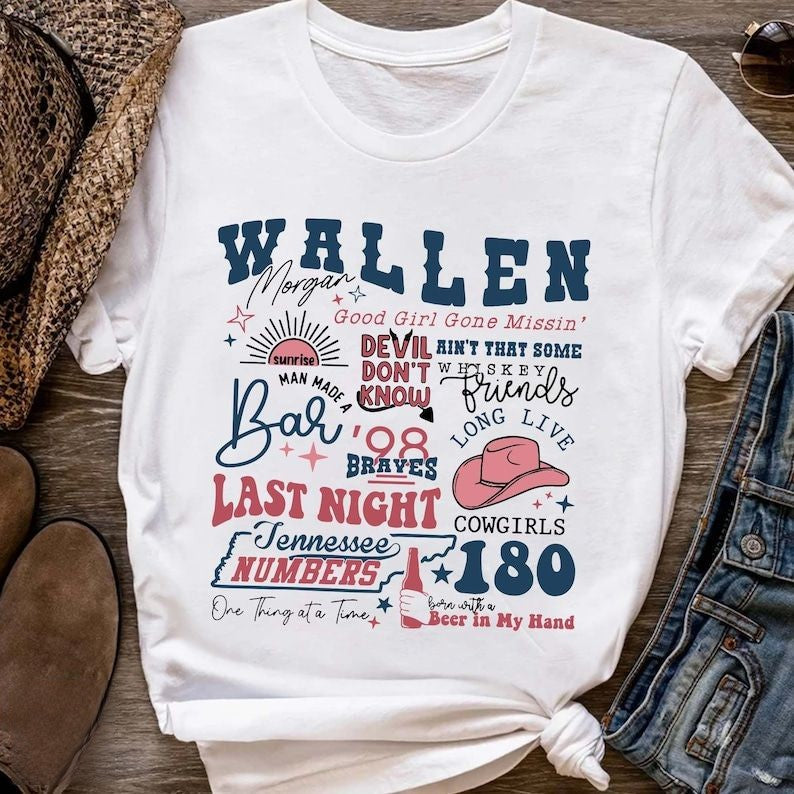 Morgan Wallen Country Concert T-shirt