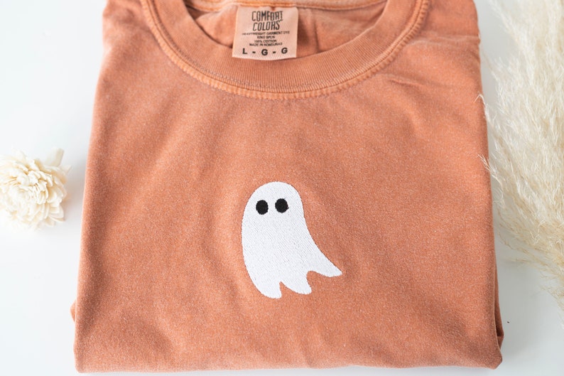 Embroidered Ghost T-shirt